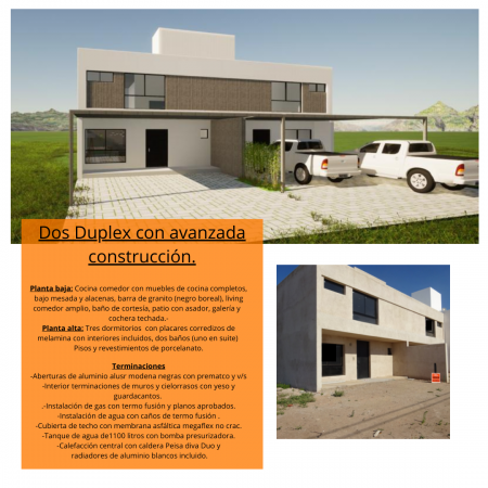 Manantiales, Oportunidad de inversion en duplex