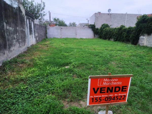 TERRENO PARA LA VENTA EN BARRIO ROSEDAL ANEXO